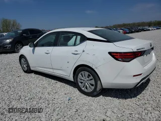 2022 Nissan Sentra S with VIN 3N1AB8BV7NY292932, listed as a Copart auction lot 51415075 with 50,367 mi miles and Salvage Title. Bid and sale history available at carsss.com. Image 2.