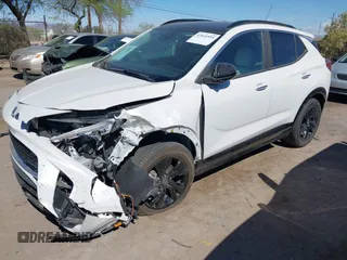 2024 Buick Encore GX Sport Touring with VIN KL4AMDSLXRB080801, listed as a IAAI auction lot 42034955 with 2,743 mi miles and . Bid and sale history available at DreamBid. Image 2.