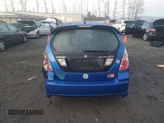 2006 Suzuki Aerio Premium z VIN JS2RC62H665350593, wystawiony jako Copart lot #83631364 z przebiegiem Nie podano mil oraz Szkoda całkowita • Salvage title. Historia ofert i sprzedaży dostępna na DreamBid. Obrazek 6.