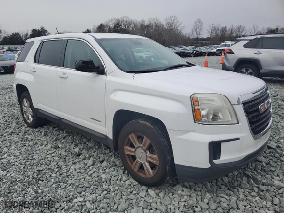 2016 GMC Terrain SLE with VIN 2GKALMEK4G6246620, listed as a Copart auction lot 82685174 with 113,376 mi miles and Salvage Title. Bid and sale history available at carsss.com. Image 4.