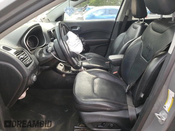 2020 Jeep Compass Limited с VIN 3C4NJCCBXLT114564, выставлен на аукционе Copart как лот 57767285 с пробегом 105 352 миль миль и Списание • Salvage title. История ставок и продаж доступна на DreamBid. Изображение 7.