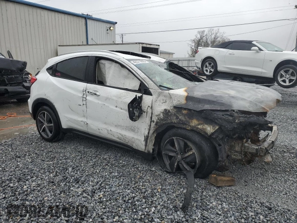 2022 Honda HR-V EX with VIN 3CZRU6H5XNM706079, listed as a Copart auction lot 42371655 with 0 mi miles and Non Repairable. Bid and sale history available at carsss.com. Image 4.