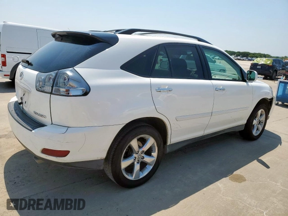 2008 Lexus RX 350 z VIN 2T2GK31UX8C036500, wystawiony jako Copart lot #58795735 z przebiegiem 110 150 mil mil oraz Szkoda całkowita • Salvage title. Historia ofert i sprzedaży dostępna na DreamBid. Obrazek 3.