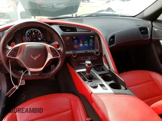 2018 Chevrolet Corvette Z06 2LZ with VIN 1G1YS2D64J5600606, listed as a Copart auction lot 37078393 with 12,496 mi miles. Bid and sale history available at carsss.com. Image 8.