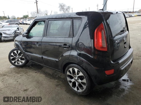 2012 Kia Soul + with VIN KNDJT2A60C7374971, listed as a Copart auction lot 53370265 with 169,608 mi miles and Salvage Title. Bid and sale history available at DreamBid. Image 2.