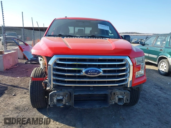 2015 Ford F-150 XL with VIN 1FTEX1CP7FKD26231, listed as a IAAI auction lot 41012274 with 120,974 mi miles. Bid and sale history available at carsss.com. Image 13.