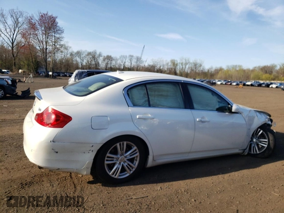 2015 Infiniti Q40 with VIN JN1CV6AR3FM524150, listed as a Copart auction lot 54235455 with 88,575 mi miles and Clean Title. Bid and sale history available at carsss.com. Image 3.
