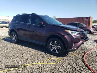 2017 Toyota RAV4 XLE with VIN 2T3WFREV1HW396772, listed as a Copart auction lot 52528115 with 119,960 mi miles and Salvage Title. Bid and sale history available at carsss.com. Image 4.