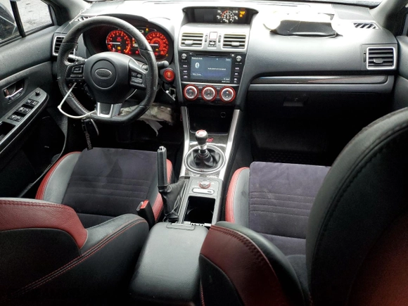 2016 Subaru WRX STI with VIN JF1VA2V64G9818192, listed as a Copart auction lot 71194154 with NaN miles and Salvage Title. Bid and sale history available at carsss.com. Image 8.