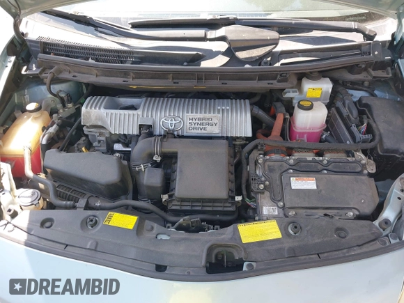 2014 Toyota Prius Four with VIN JTDKN3DU2E1765639, listed as a IAAI auction lot 42433480 with 97,083 mi miles and . Bid and sale history available at DreamBid. Image 10.