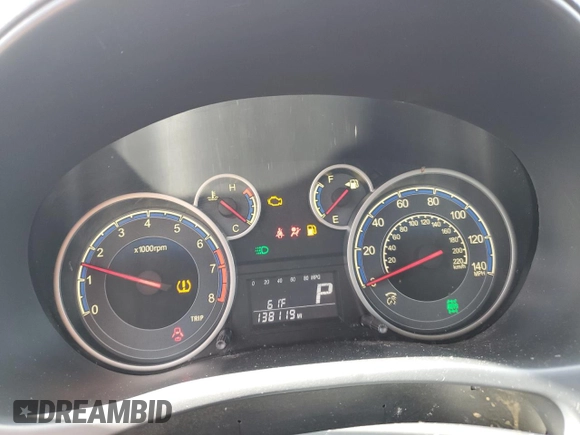 2013 Suzuki SX4 Crossover with VIN JS2YB5A35D6100333, listed as a Copart auction lot 80222544 with 138,119 mi miles and Clean Title. Bid and sale history available at DreamBid. Image 9.