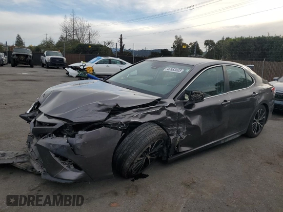 2019 Toyota Camry LE with VIN 4T1B11HK7KU248125, listed as a Copart auction lot 46953005 with 71,420 mi miles and Salvage Title. Bid and sale history available at carsss.com. Image 1.