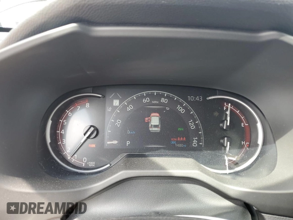2025 Toyota RAV4 XLE Premium z VIN 2T3A1RFV4SW513551, wystawiony jako Copart lot #54140275 z przebiegiem 1 480 mil mil oraz Szkoda całkowita • Salvage title. Historia ofert i sprzedaży dostępna na DreamBid. Obrazek 9.