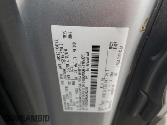 2018 Ford Transit Passenger XL с VIN 1FBZX2ZM3JKA52561, выставлен на аукционе Copart как лот 43574745 с пробегом 58 735 миль миль и Списание • Salvage title. История ставок и продаж доступна на DreamBid. Изображение 15.
