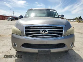 2011 Infiniti QX56 8-passenger with VIN JN8AZ2ND0B9701819, listed as a Copart auction lot 54975635 with 186,584 mi miles and Clean Title. Bid and sale history available at carsss.com. Image 5.