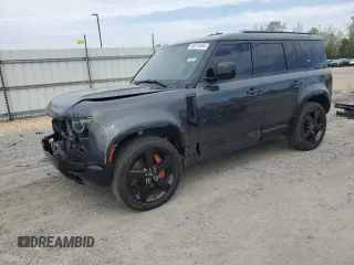 2023 Land Rover Defender X with VIN SALEX7EU1P2218607, listed as a Copart auction lot 48519494 with 13,781 mi miles and Salvage title. Bid and sale history available at DreamBid. Image 1.