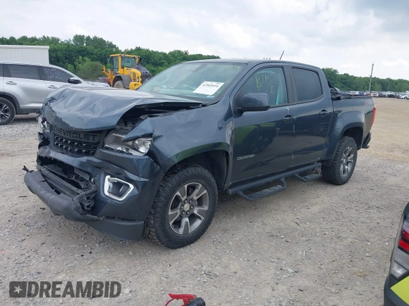 2019 Chevrolet Colorado 4WD Z71 with VIN 1GCGTDEN5K1328061, listed as a IAAI auction lot 42505934 with 76,520 mi miles and . Bid and sale history available at DreamBid. Image 2.