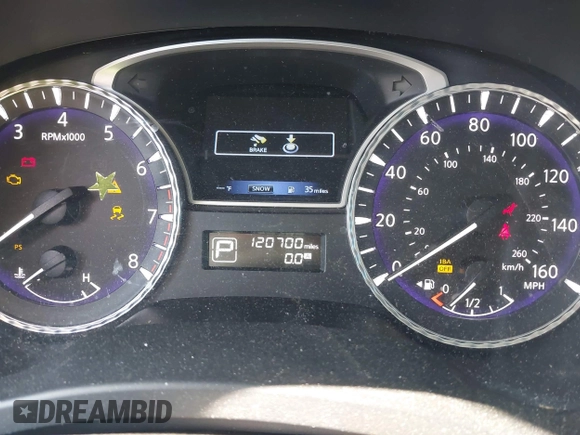 2015 Infiniti QX60 with VIN 5N1AL0MM8FC505909, listed as a IAAI auction lot 42091899 with 120,700 mi miles and . Bid and sale history available at DreamBid. Image 7.