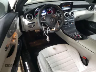 2017 Mercedes-Benz C 43 AMG with VIN WDDWJ6EB4HF469224, listed as a Copart auction lot 78645024 with 37,601 mi miles and Salvage Title. Bid and sale history available at carsss.com. Image 8.