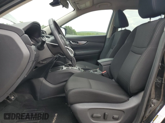 2020 Nissan Rogue SV with VIN KNMAT2MT8LP529641, listed as a Copart auction lot 61040385 with 109,158 mi miles and Salvage title. Bid and sale history available at DreamBid. Image 7.