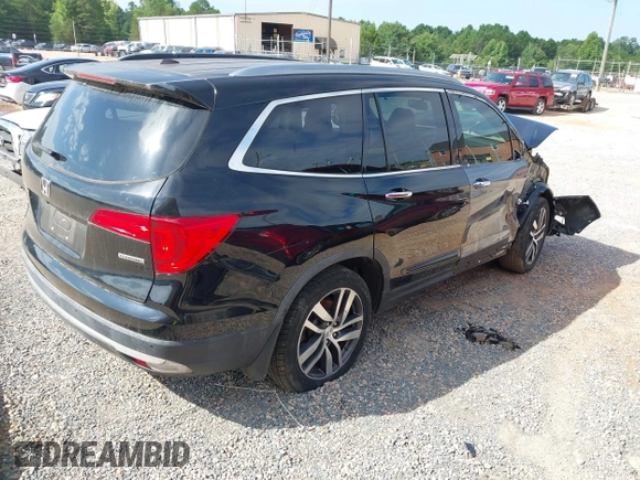 2017 Honda Pilot Touring with VIN 5FNYF5H91HB038268, listed as a IAAI auction lot 42786448 with 62,195 mi miles and . Bid and sale history available at DreamBid. Image 4.