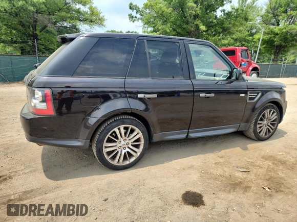 2010 Land Rover Range Rover Sport HSE Lux with VIN SALSK2D47AA226097, listed as a Copart auction lot 60432325 with 146,456 mi miles and Clean title. Bid and sale history available at DreamBid. Image 3.