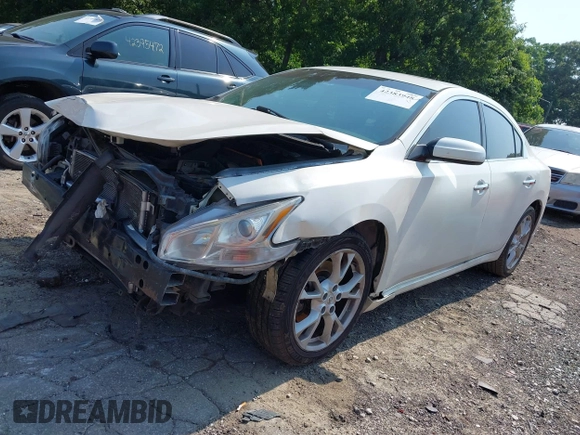 2013 Nissan Maxima SV с VIN 1N4AA5AP6DC843298, выставлен на аукционе IAAI как лот 42383948 с пробегом 165 477 миль миль и . История ставок и продаж доступна на DreamBid. Изображение 2.