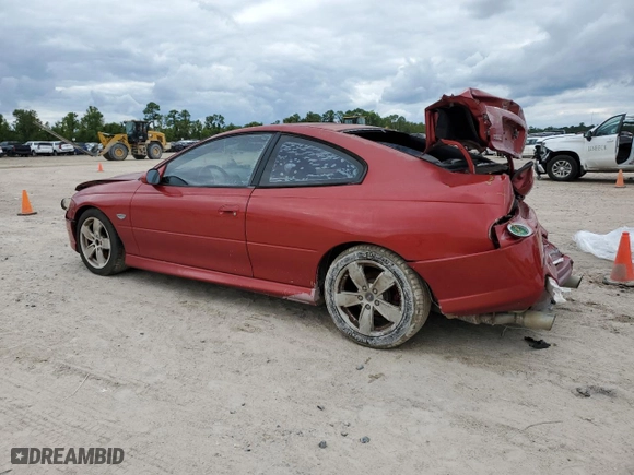 2006 Pontiac GTO with VIN 6G2VX12U66L564449, listed as a Copart auction lot 71022094 with NaN miles and Salvage Title. Bid and sale history available at carsss.com. Image 2.