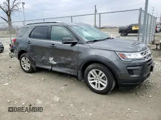 2018 Ford Explorer XLT with VIN 1FM5K8DH4JGA40603, listed as a Copart auction lot 50973805 with 91,259 mi miles and Salvage Title. Bid and sale history available at carsss.com. Image 12.
