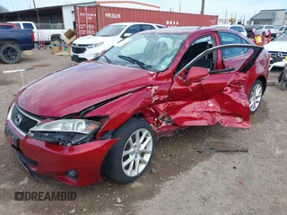 2012 Lexus IS 250 with VIN JTHCF5C29C5060225, listed as a IAAI auction lot 41494116 with 100,208 mi miles and . Bid and sale history available at DreamBid. Image 6.