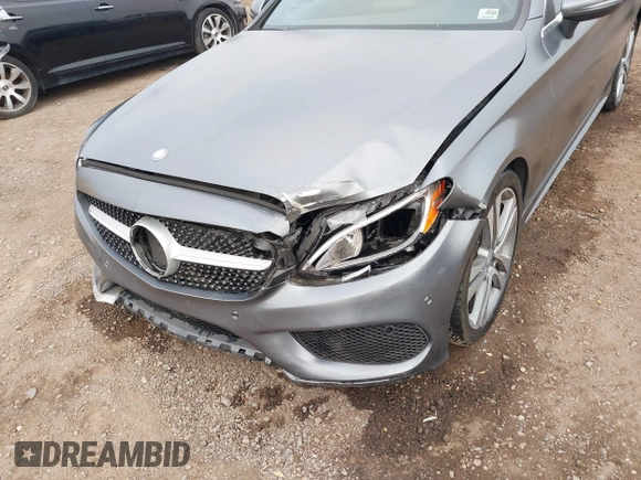 2017 Mercedes-Benz C 300 with VIN WDDWJ4JB2HF340540, listed as a IAAI auction lot 41166645 with 41,789 mi miles and . Bid and sale history available at carsss.com. Image 6.
