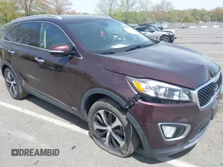 2016 Kia Sorento EX z VIN 5XYPHDA10GG043117, wystawiony jako IAAI lot #42109561 z przebiegiem 95 388 mil mil oraz . Historia ofert i sprzedaży dostępna na DreamBid. Obrazek 1.