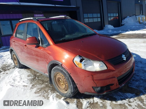 2009 Suzuki SX4 Man Touring Pkg AWD with VIN JS2YB417295100669, listed as a Copart auction lot 47551655 with 161,411 mi miles and Salvage Title. Bid and sale history available at carsss.com. Image 4.