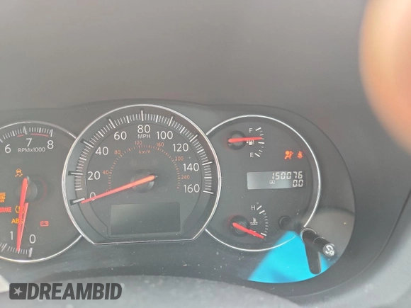 2012 Nissan Maxima SV with VIN 1N4AA5AP8CC848906, listed as a Copart auction lot 61904035 with 150,076 mi miles and Salvage title. Bid and sale history available at DreamBid. Image 9.