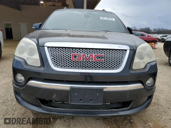 2011 GMC Acadia Denali with VIN 1GKKVTED8BJ369293, listed as a Copart auction lot 49115815 with Not Provided miles and Salvage Title. Bid and sale history available at carsss.com. Image 5.