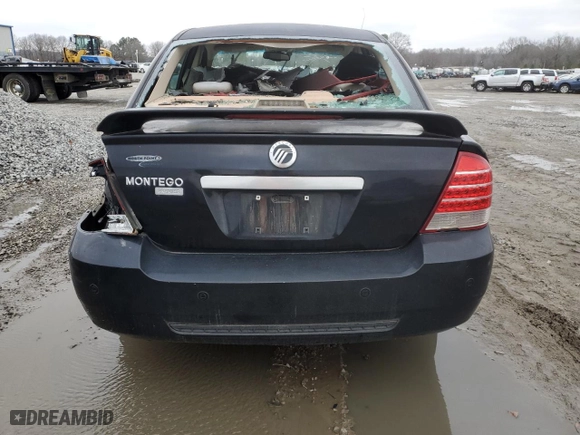 2005 Mercury Montego Premier with VIN 1MEFM421X5G614093, listed as a Copart auction lot 37546594 with 0 mi miles and Clean Title. Bid and sale history available at carsss.com. Image 6.