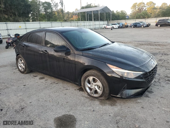 2021 Hyundai Elantra SE with VIN 5NPLL4AG5MH036315, listed as a Copart auction lot 78318714 with 35,426 mi miles and Non Repairable. Bid and sale history available at carsss.com. Image 4.