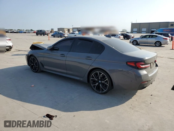 2021 BMW 5 Series 540i с VIN WBA53BJ05MWX04251, выставлен на аукционе Copart как лот 53439605 с пробегом Не указан миль и Списание • Salvage title. История ставок и продаж доступна на DreamBid. Изображение 2.