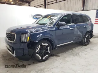 2025 Kia Telluride S z VIN 5XYP6DGC3SG587098, wystawiony jako Copart lot #55288255 z przebiegiem 11 932 mil mil oraz Nie do naprawy. Historia ofert i sprzedaży dostępna na DreamBid. Obrazek 1.