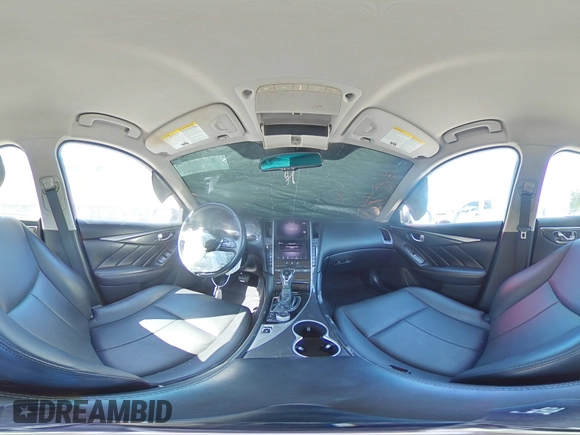 2021 Infiniti Q50 Pure with VIN JN1EV7AP1MM701174, listed as a Copart auction lot 49970925 with 68,668 mi miles and Non Repairable. Bid and sale history available at DreamBid. Image 13.