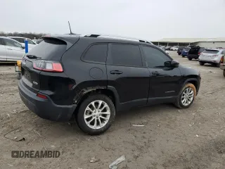 2020 Jeep Cherokee Latitude with VIN 1C4PJLCB7LD581651, listed as a Copart auction lot 42816555 with 100,845 mi miles and Salvage Title. Bid and sale history available at DreamBid. Image 3.