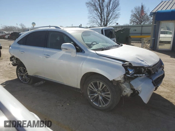 2013 Lexus RX 450h with VIN JTJBC1BA4D2437969, listed as a Copart auction lot 48667865 with 137,227 mi miles and Salvage Title. Bid and sale history available at DreamBid. Image 4.