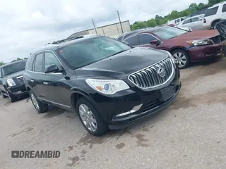 2017 Buick Enclave Leather with VIN 5GAKRBKD4HJ317071, listed as a IAAI auction lot 42141738 with 111,626 mi miles and . Bid and sale history available at carsss.com. Image 1.