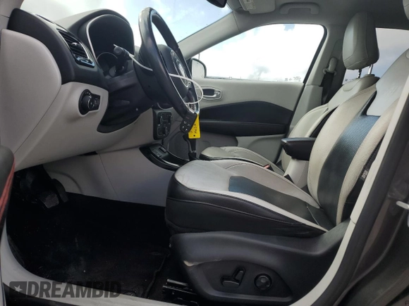 2018 Jeep Compass Limited with VIN 3C4NJCCB7JT259669, listed as a Copart auction lot 51305645 with 97,817 mi miles and Salvage Title. Bid and sale history available at carsss.com. Image 7.