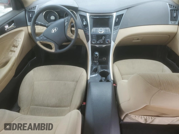 2011 Hyundai Sonata GLS with VIN 5NPEB4AC7BH287424, listed as a Copart auction lot 64012914 with 97,520 mi miles and Salvage Title. Bid and sale history available at DreamBid. Image 8.
