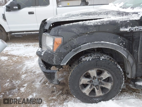 2011 Ford F-150 XL with VIN 1FTFW1EF4BFD37993, listed as a IAAI auction lot 41612071 with 151,734 mi miles. Bid and sale history available at carsss.com. Image 6.