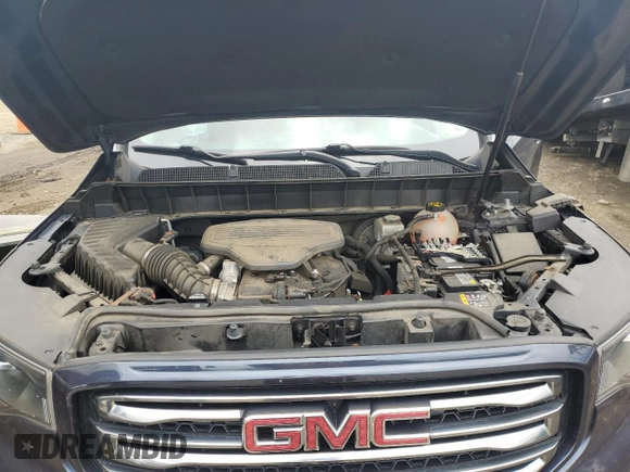 2019 GMC Acadia SLT with VIN 1GKKNVLS4KZ126885, listed as a Copart auction lot 74095924 with 100,540 mi miles and Salvage Title. Bid and sale history available at DreamBid. Image 12.