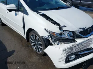 2015 Honda Civic Sedan EX-L with VIN 19XFB2F90FE025017, listed as a IAAI auction lot 41883776 with 98,314 mi miles. Bid and sale history available at carsss.com. Image 17.