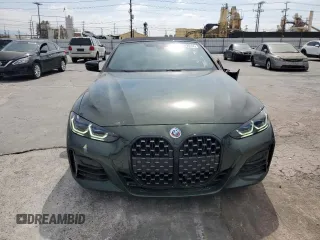 2024 BMW 4 Series M440i with VIN WBA53AT02RCN29473, listed as a Copart auction lot 72592014 with 4,930 mi miles and Salvage Title. Bid and sale history available at carsss.com. Image 5.