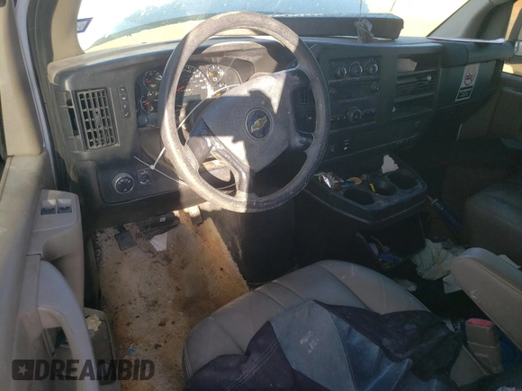 2014 Chevrolet Express Cargo Van with VIN 1GCWGFCA2E1194237, listed as a Copart auction lot 77768844 with 164,426 mi miles and Salvage Title. Bid and sale history available at carsss.com. Image 8.